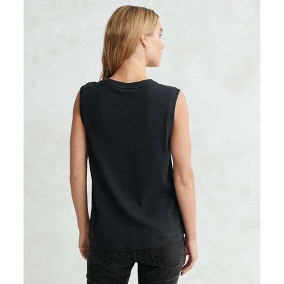 Jenni Kayne Easy Tank Womens Size L Minimalist Knit Pullover Clean Girl Shirt - Picture 6 of 11